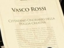 Vasco Rossi è il primo Cittadino Onorario della Puglia Creativa